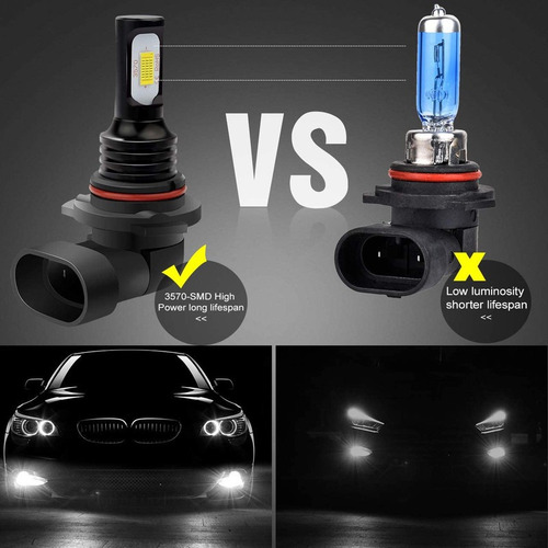 Luces Antiniebla Led H10 9145 9140 Para Ford F150 2001-2021