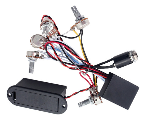 Imagem 6 de 8 de Circuito Eq De Banda 2x3 Pré-amplificador De Guitarra Baixo