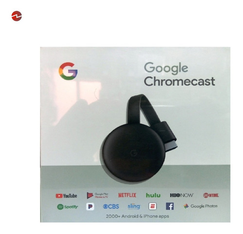Google Chromcast 3 Multimedia Wifi Hdmi Dongle. 