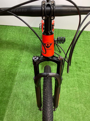 Bicicleta Aluminio Mtb Naranja Aro 29 Pegaso Bike