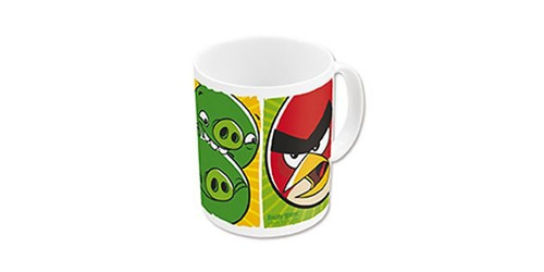 Mug Ceramica 325ml Angry Birds Crash - Woow!