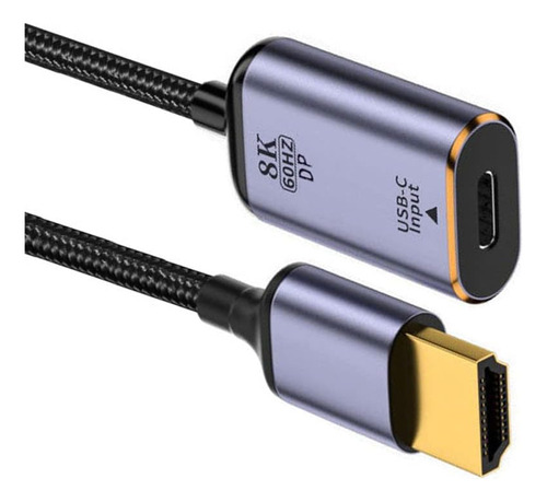 Nfhk Usb-c Tipo C Fuente Hembra A Hdmi Sink Cable Hdtv Para 