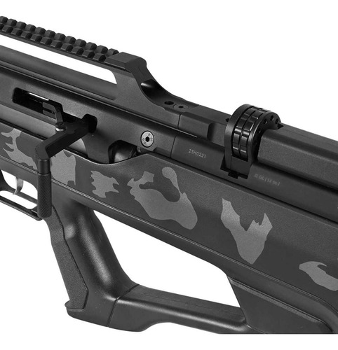 5.5mm De Pressao De Madeira Effecto Camuflada Com Cano Lw