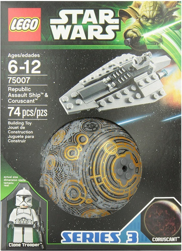 Todobloques Lego 75007 Star Wars Barco De Asalto !