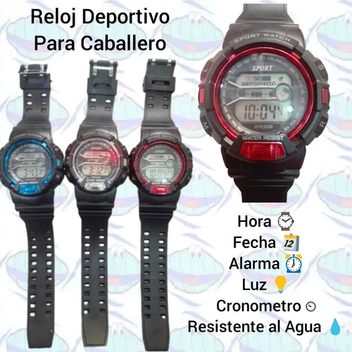 Reloj Digital Deportivo Para Caballero / Relojes / Oferta 