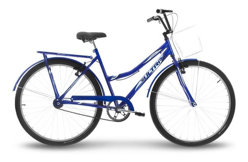 Bicicleta  urbana Ultra Bikes Summer Tropical aro 26 19" 1v freios v-brakes cor azul