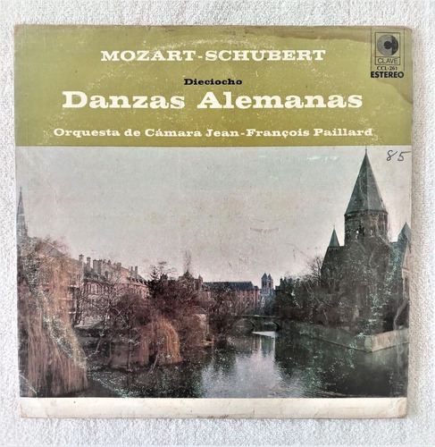 Mozart Y Schubert Lp 18 Danzas Alemanas
