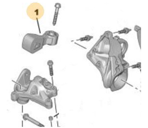 Bieleta Antipar Soporte Motor Peugeot 407 2.0 16v Hdi