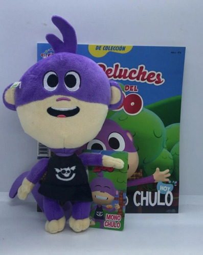 Coleccion Peluches De La Granja Y El Zoo N°4 El Monito Chulo