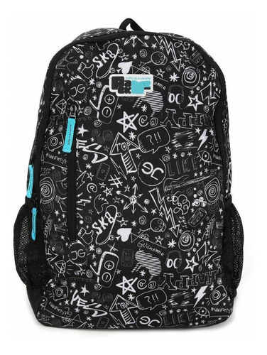 Mochila De Costa Pack Me Global Digital Star Pacific Cor Preto