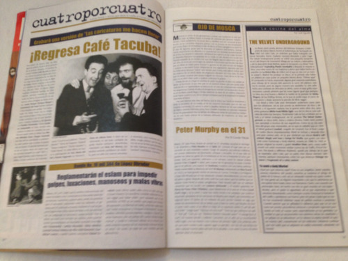 Revista La Mosca Radiohead, Marcovich Vs. Caifanes (Usado)