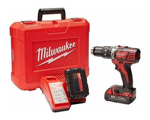 Milwaukee M18 Compact 1/2 Kit De Taladro Percutor