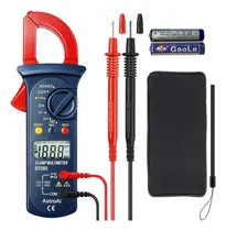 Comprar Astroai Pinza Amperimétrica, Multímetro Digital Automático, Medidor De Corriente Voltaje Ac\u002Fdc, Resistencia, Continua, Diodos Pinza