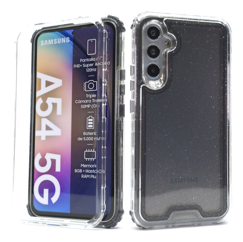 Funda + Marco Protector Pantalla Para Samsung A54 5g Case