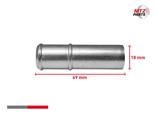 Tubo Conector Entrada Agua Mtz Parts 96814870mtz