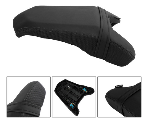 Asiento Trasero Grueso Negro A For Honda Cb650r Cbr650r