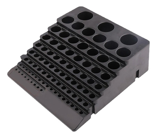 Estojo De Armazenamento Organizador De Broca Hexagonal Para