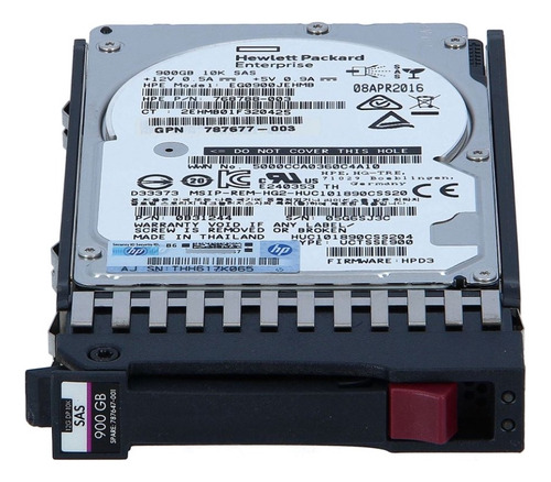Disco Duro Hp 787647-001 900gb 10k Rpm 2.5 Sas-12gb/s Hdd (Usado)
