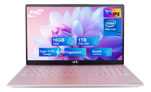 Laptop Nimo 15.6 Fhd, 16gb Ram, 1tb Ssd, Oro Rosa