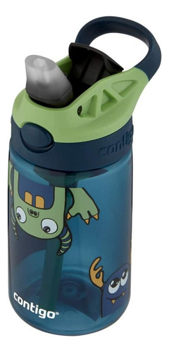Botella Kids Contigo Monstruo 414 Ml Libre Bpa Antiderrame