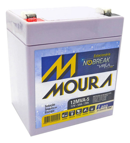 2 Bateria 12v 5a P/ Nobreak Apc Back-ups 1200va Station 1200