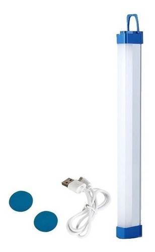 Lampara De Emergencia Recargable Ampolleta Luz Led 52cm Usb