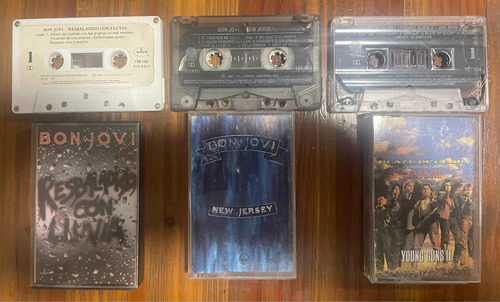 Colección Cassettes Bon Jovi