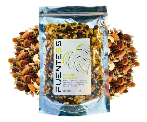 | Fuentess | Mix De Frutos Secos Con Semillas Por 500 Grs.