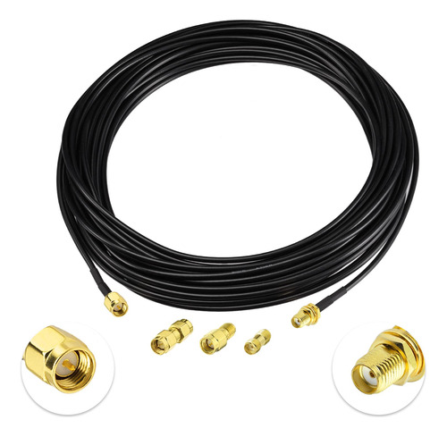 Superbat Cable Coaxial Rf Sma Macho A Sma Hembra Rg174 De 33