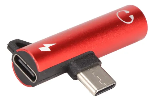 Adaptador De Audífonos Usb C 2 Piezas A 3.5 Mm 2 En 1 Carg