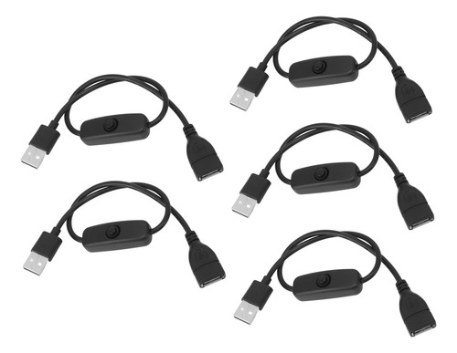 Interruptor De Encendido Y Apagado Macho A Hembra, Cable Usb