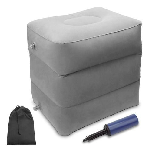 Ahier Almohada De Viaje Para Reposapis, Almohada Inflable De