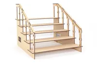 Comprar Escalera Con Barandal Para Cupcakes Muffins Panques Mdf