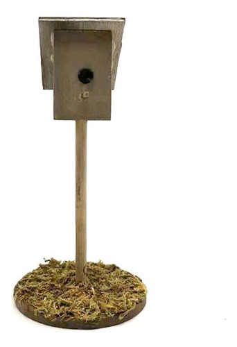 1:12 Escala Casa De Muñecas Hecha A Mano Madera Nido De