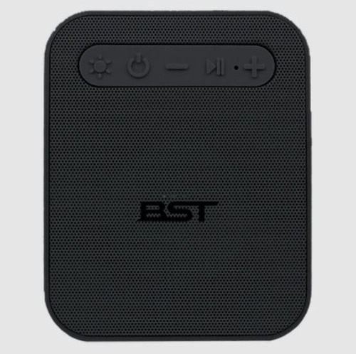 Bocina Bluetooth Portátil, Aux, Usb, Microsd, Radio Fm Color Negro