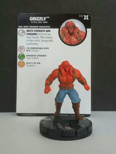Grizzly - Deadpool - X-force - Heroclix - Los Germanes