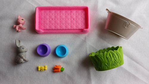 Barbie Baño De Mascotas Mattel Fxh11 (Usado)