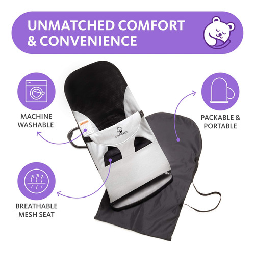 Asiento Ergonómico Inflable Seguro Para Bebé Portátil