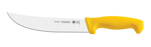Cuchillo Para Despellejar 10  Profesional Amarillo Tramontin