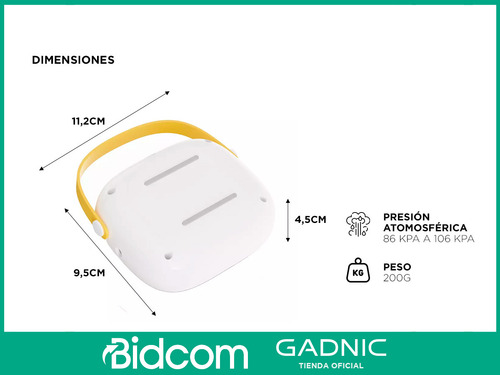 Nebulizador A Pistón Gadnic Compacto Adulto Pediátrico