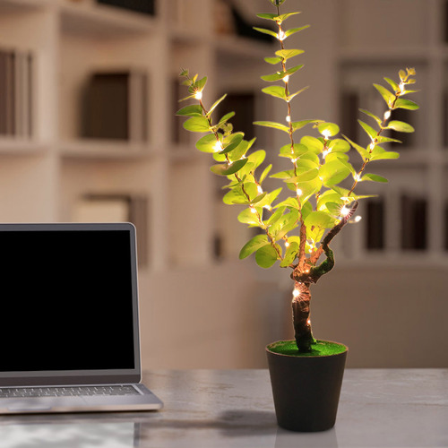 Luz Nocturna Led M De Simulación De Árbol, Bonsái, Pinaster