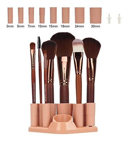 Limpiador Eléctrico Y Secador De Brochas De Maquillaje El