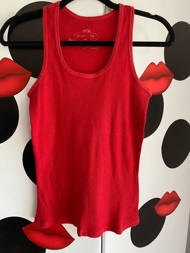 Musculosa De Morley Try Me Roja Talle L