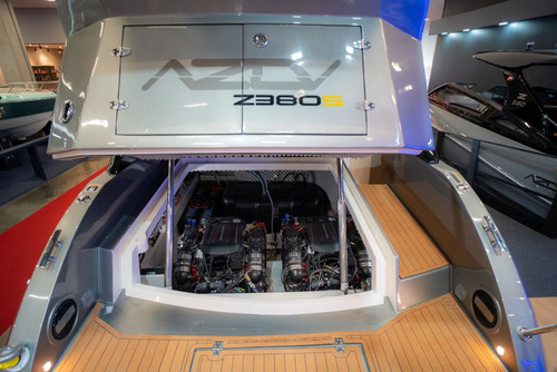 Lancha Azov Z380 Open 2025 0km! Até 60x - Nx Ventura Focker