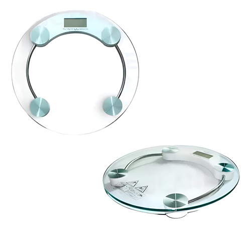 Balanza Pesa De Baño Digital Vidrio Templado 180 Kg