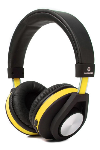 Headphone Bluetooth Gt Follow - Amarelo | Gt Goldentec
