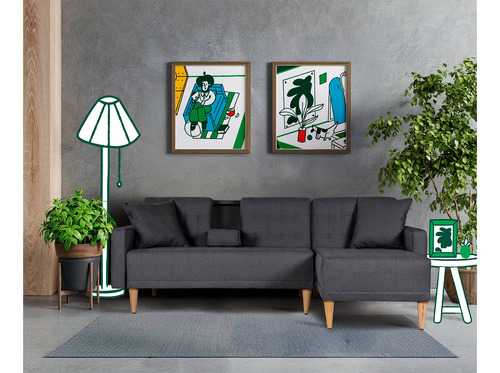 Sala Modular Reversible De Lino Kendall Makora