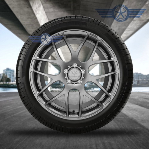4 Rines 19 Deportivos 5-112 Mercedes Benz Audi Vw Leon Cupra Matte Graphite
