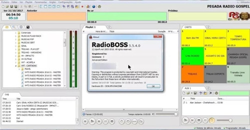 Software Rádio Boss Streaming 