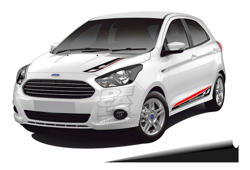 Calco Ford Ka Rally Sport Juego Completo